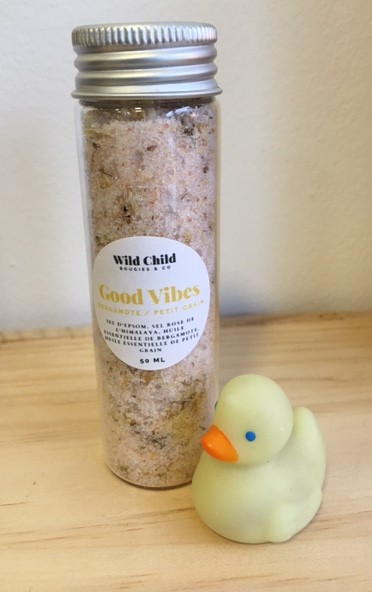 Sels de bain GOOD VIBES Bergamote et petit grain 