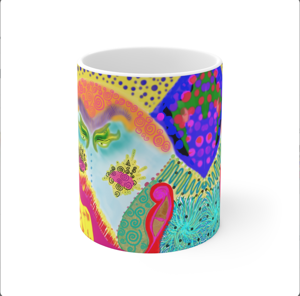 "The Japanese Mountain" Mug 11oz by ©Elkolor