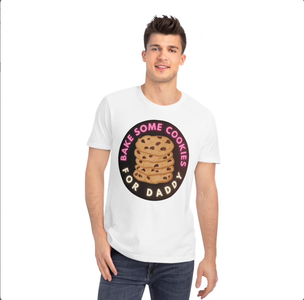 Bake Some Cookies for Daddy - Unisex Rocker T-Shirt
