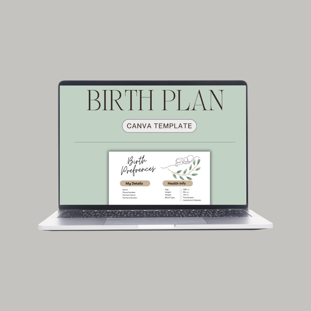 Birth Plan Template 