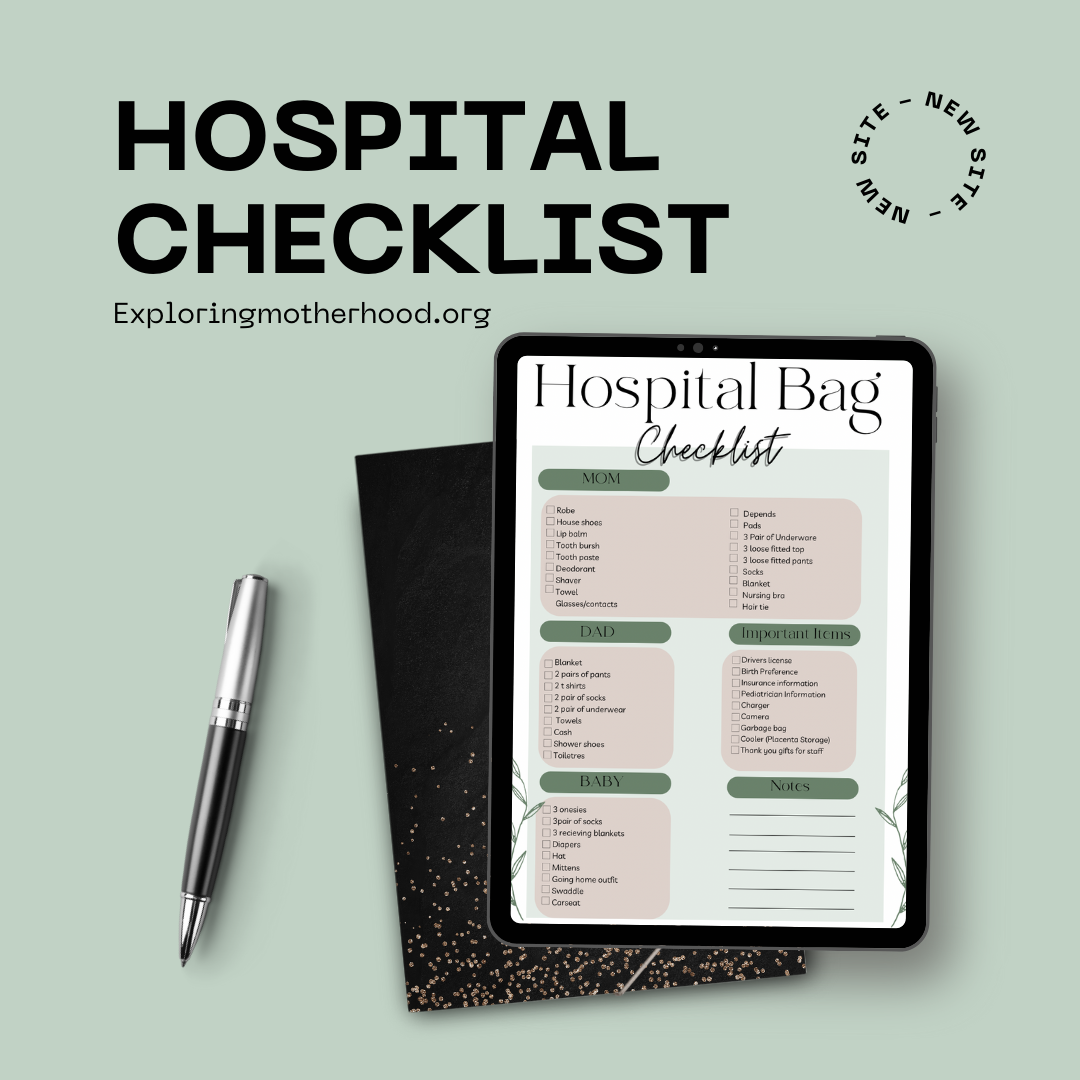 Hospital Bag Checklist