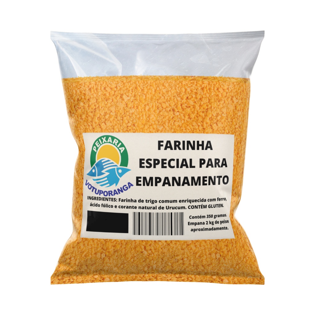 Farinha p/ empanar peixe 6 unidade