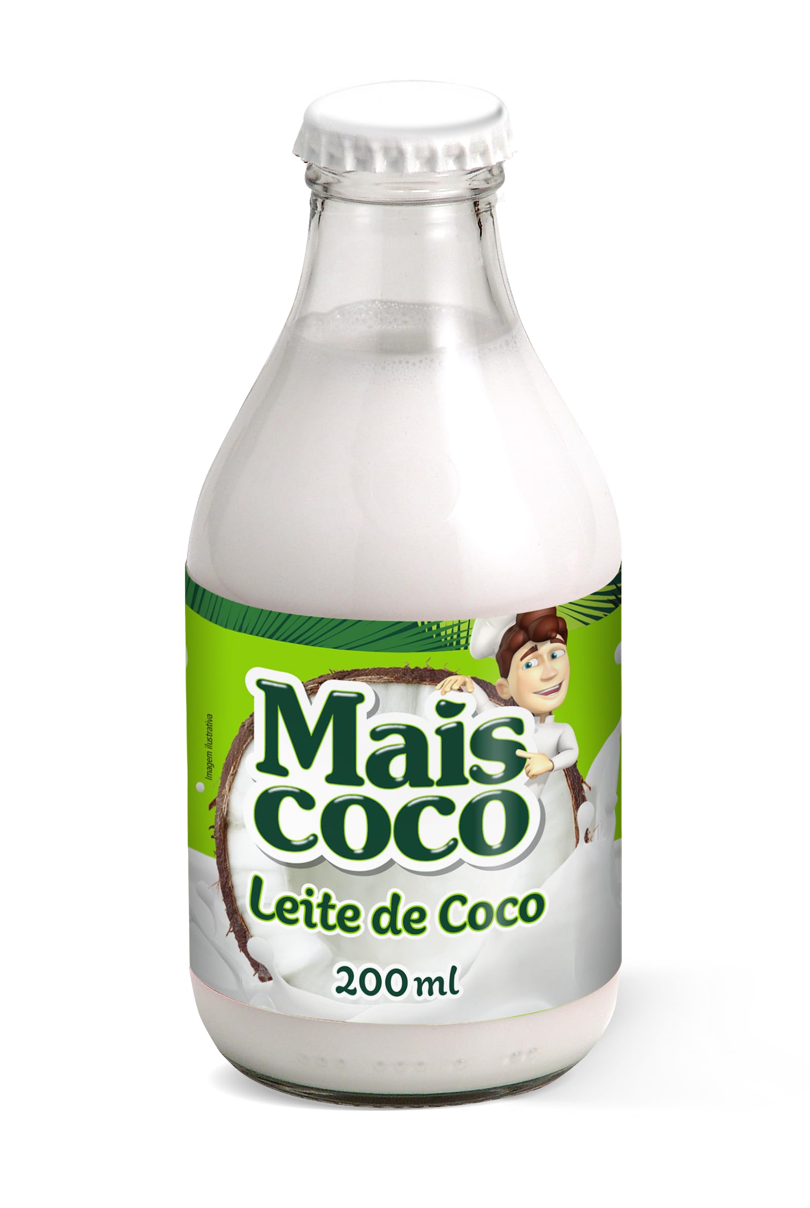 Leite de coco 200ml