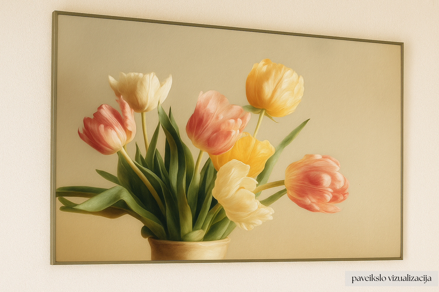 Švelnios aušros tulpės