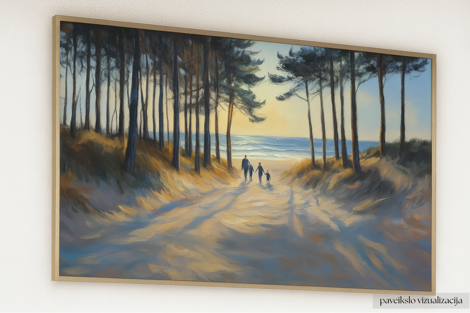 Saulėlydžio takas prie jūros