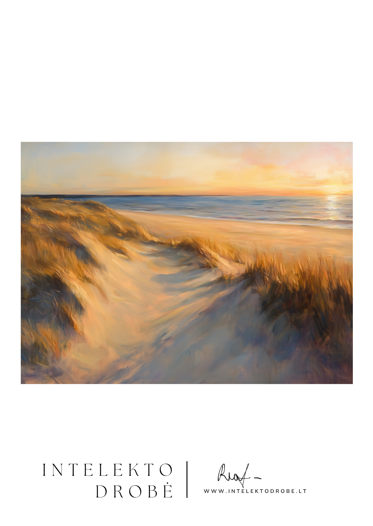 Saulės takas per Kuršių kopas