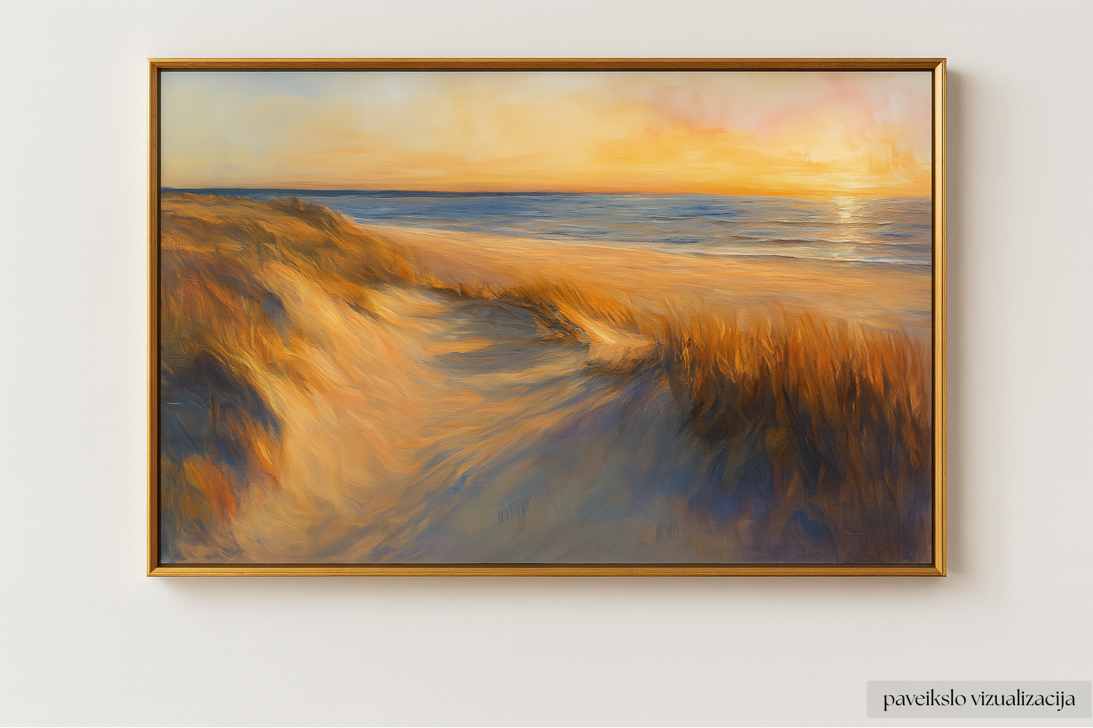 Saulės takas per Kuršių kopas