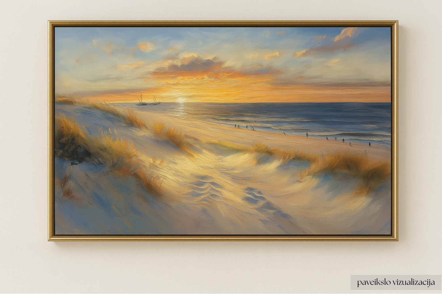 Saulėlydžio žingsniai Kuršių smiltyne