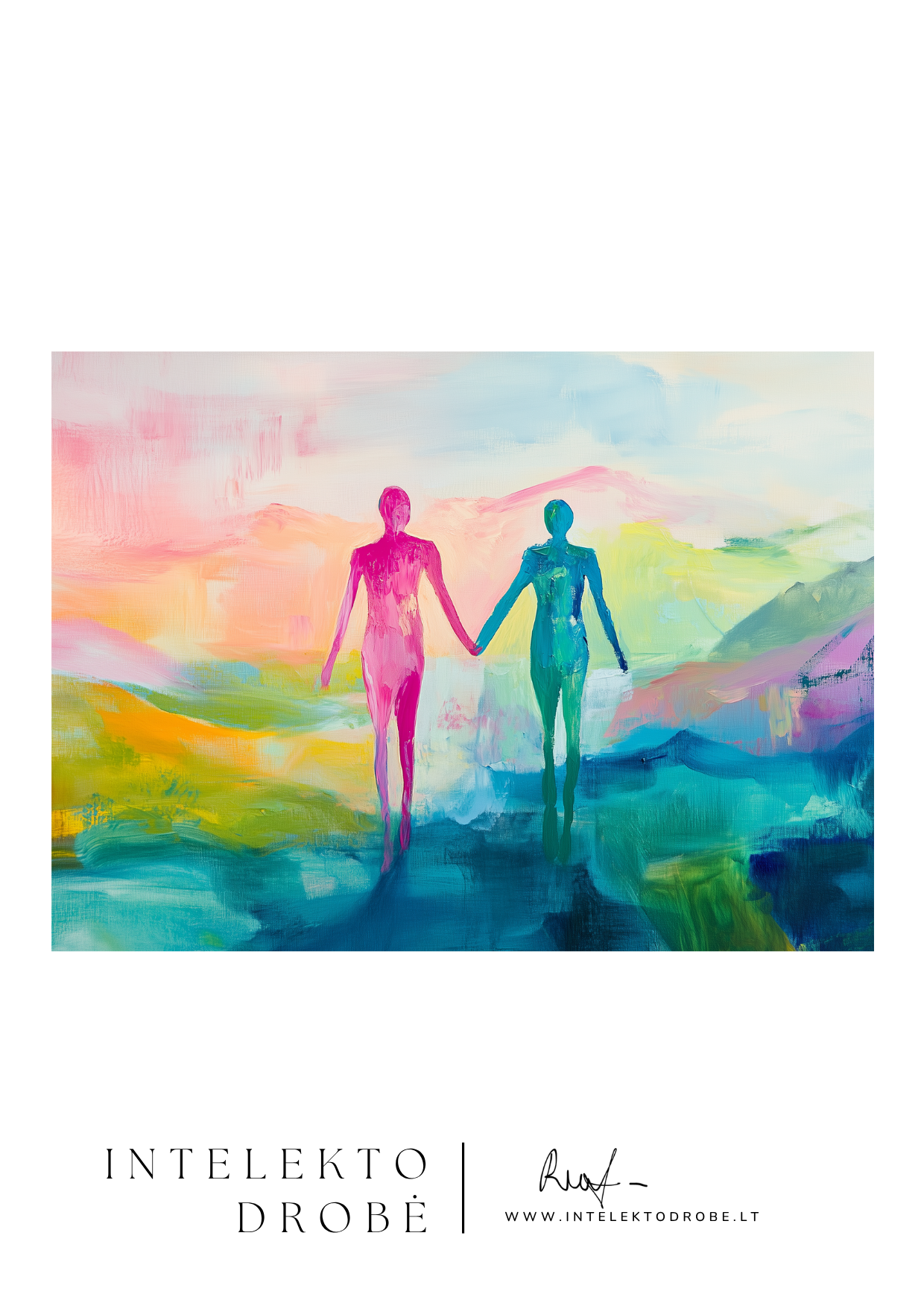 Kartu į spalvų horizontą