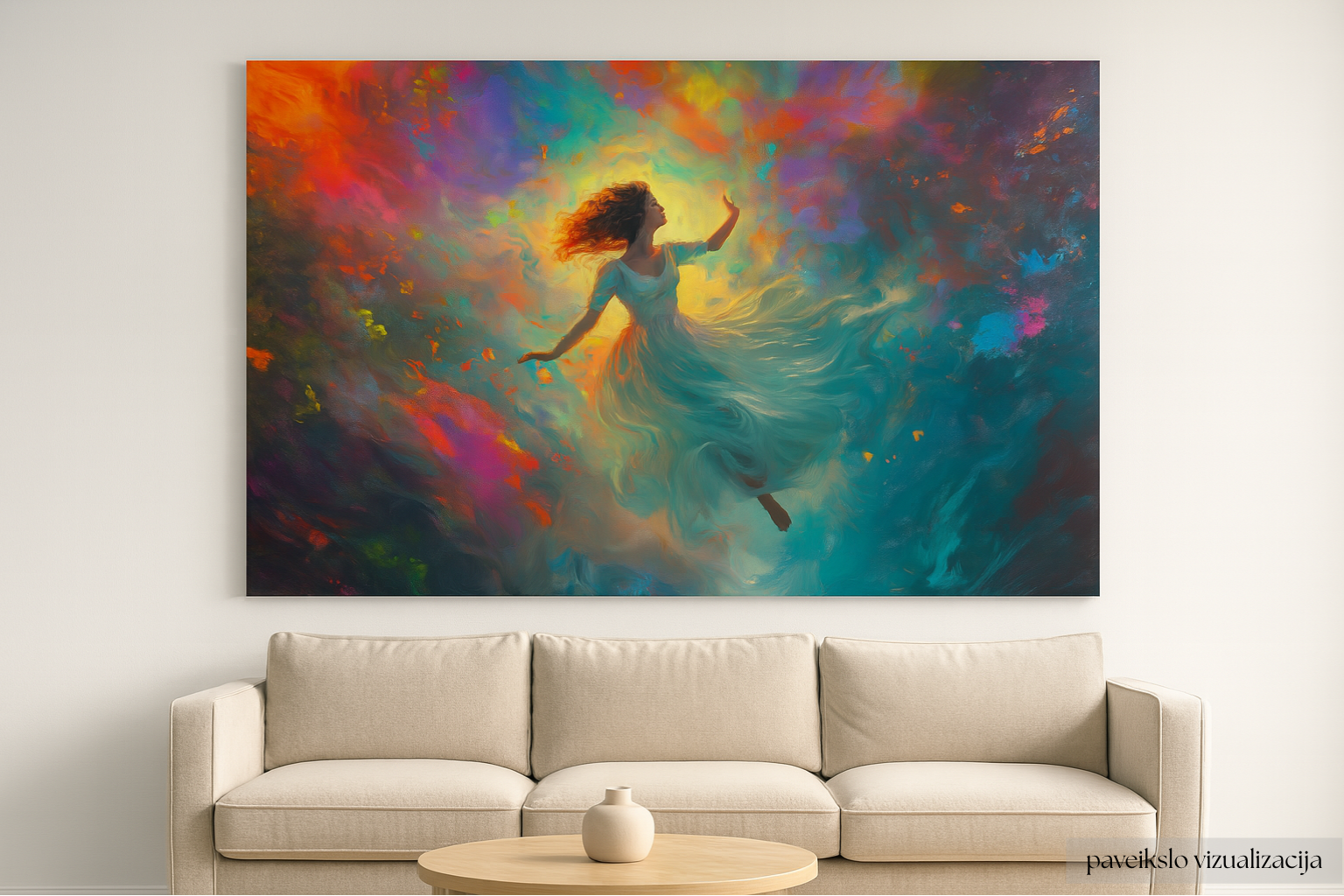 Pakylėta Spalvų Sūkurio