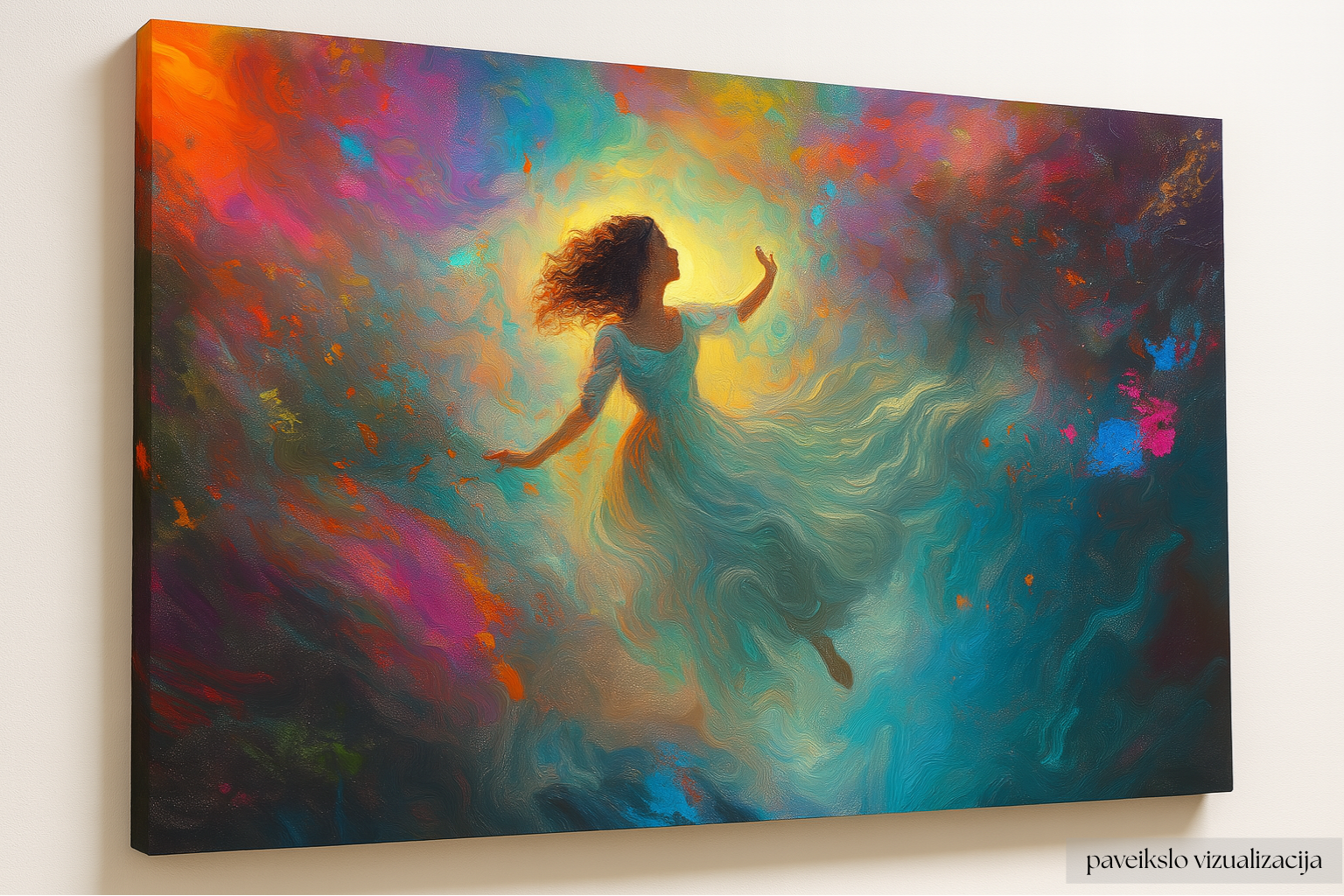 Pakylėta Spalvų Sūkurio