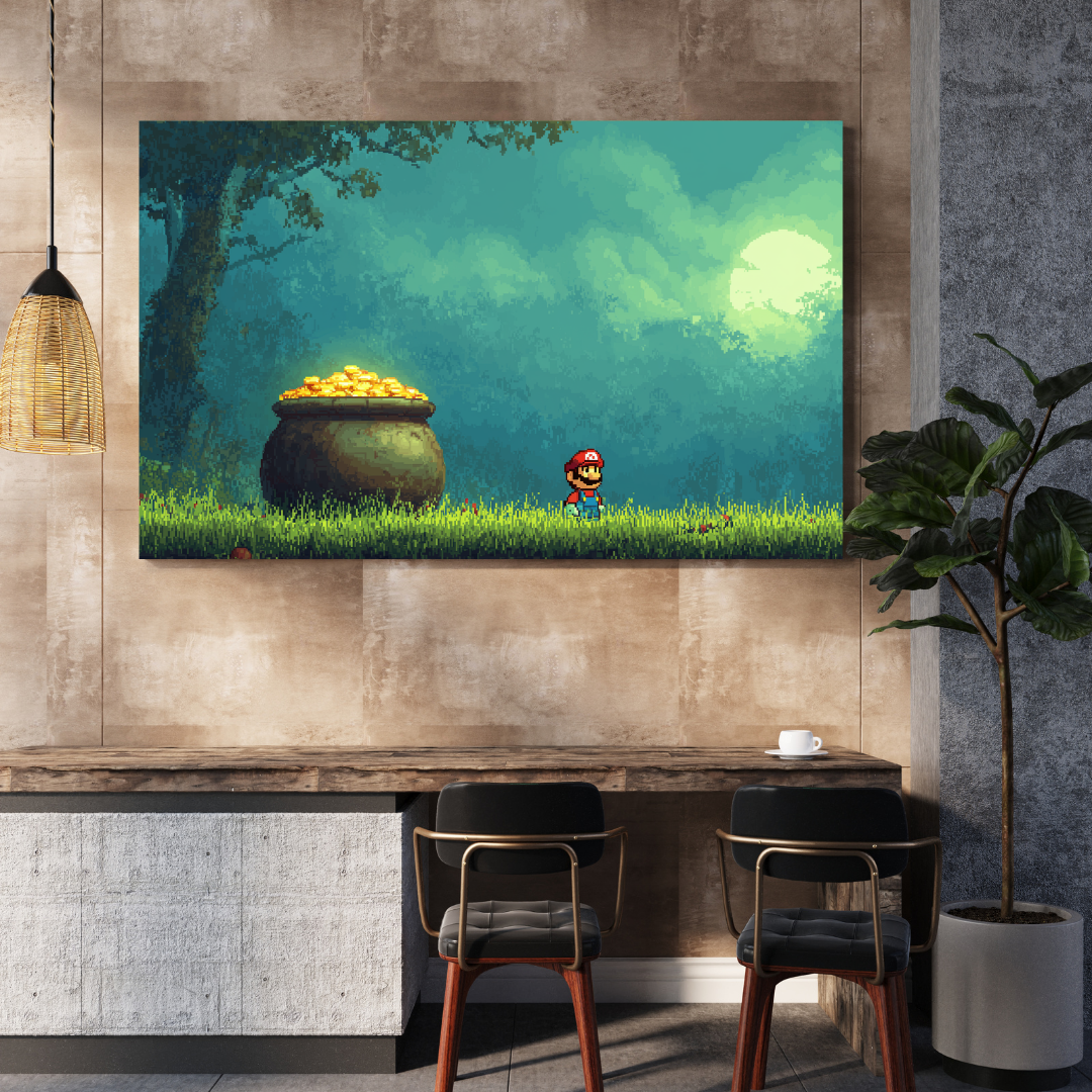 Auksas po pikselių saule