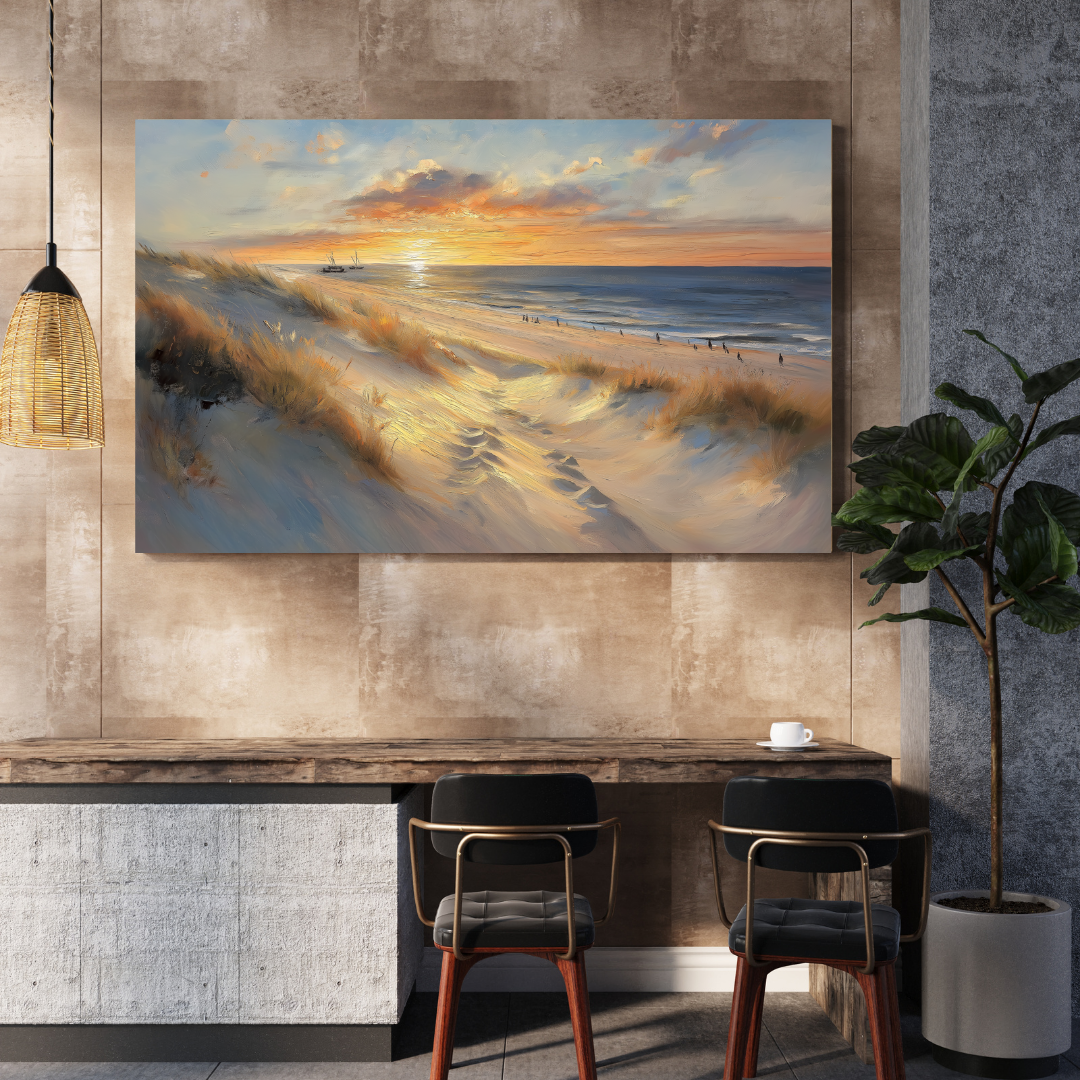 Saulėlydžio žingsniai Kuršių smiltyne