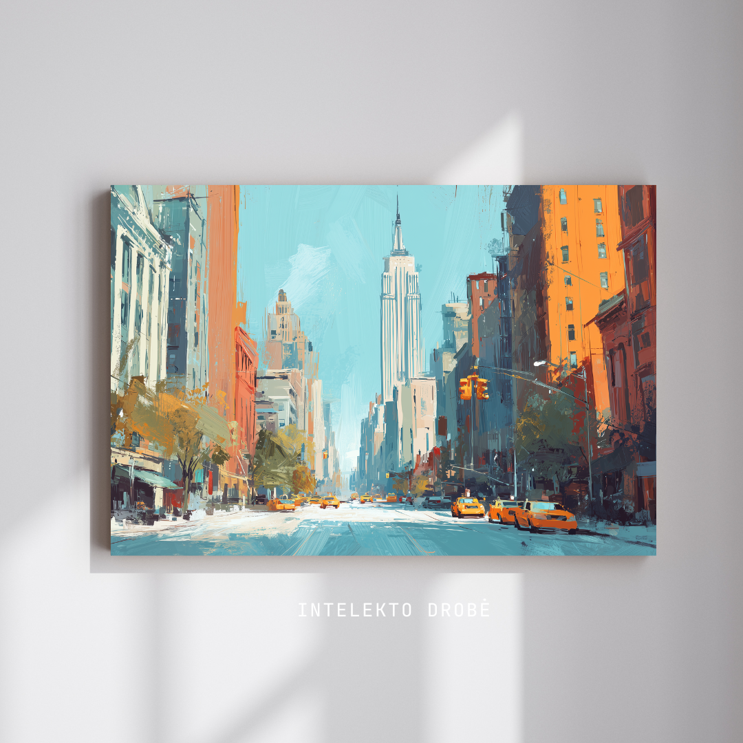 Niujorko ritmas šviesoje