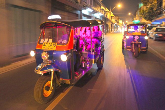 Bangkok by Night: Temples, Markets and Food by Tuk-Tuk
