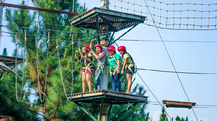 Ropes Course at Zipline at Dahilayan Adventure Park Ticket in Bukidnon