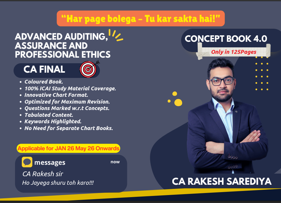 CA FINAL AUDIT CONCEPT BOOK