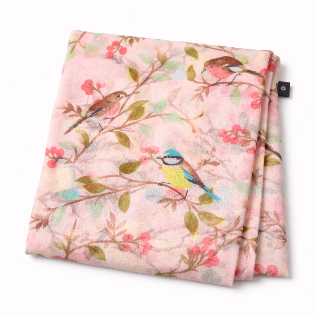 Blush Garden Song Scarf