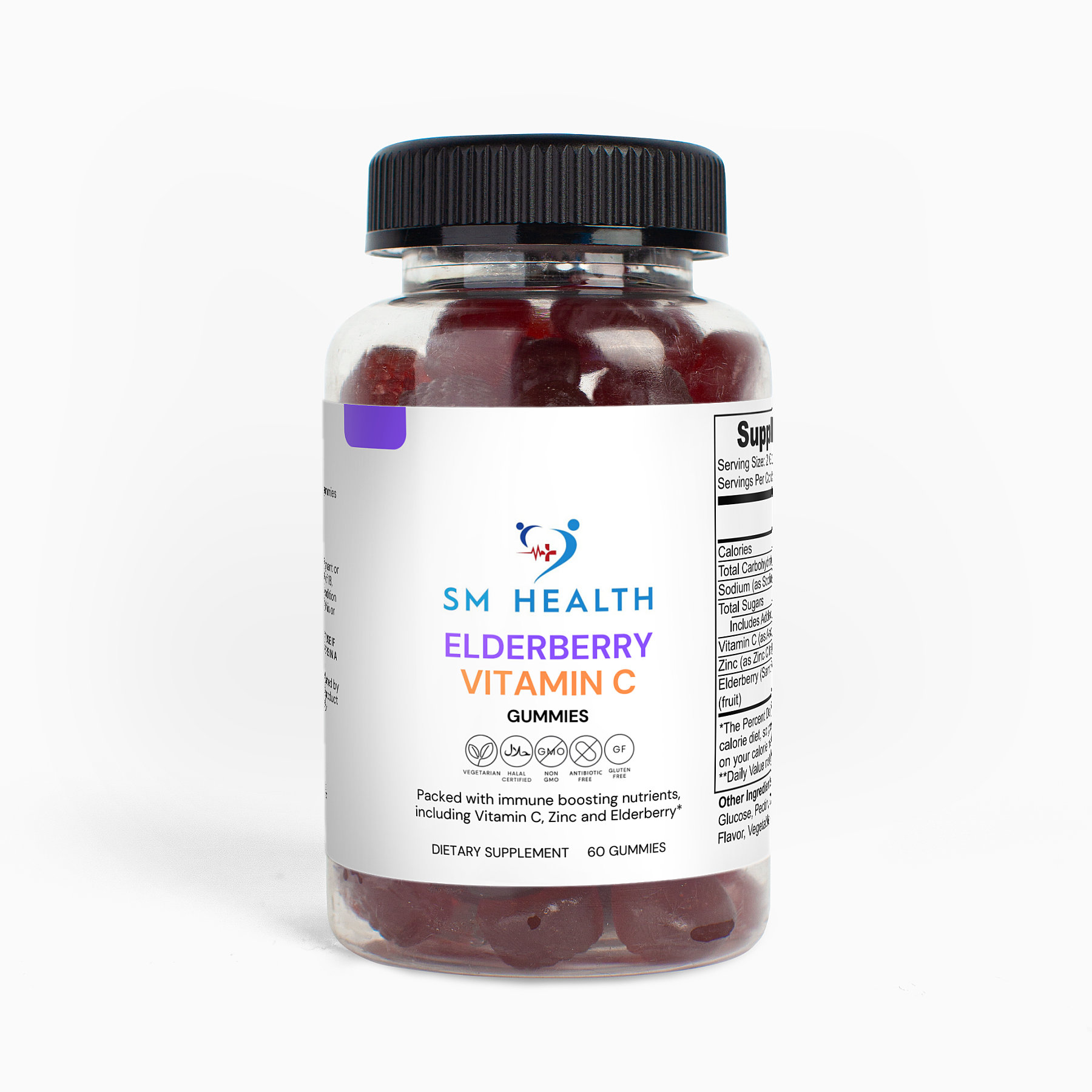 Elderberry & Vitamin C Gummies