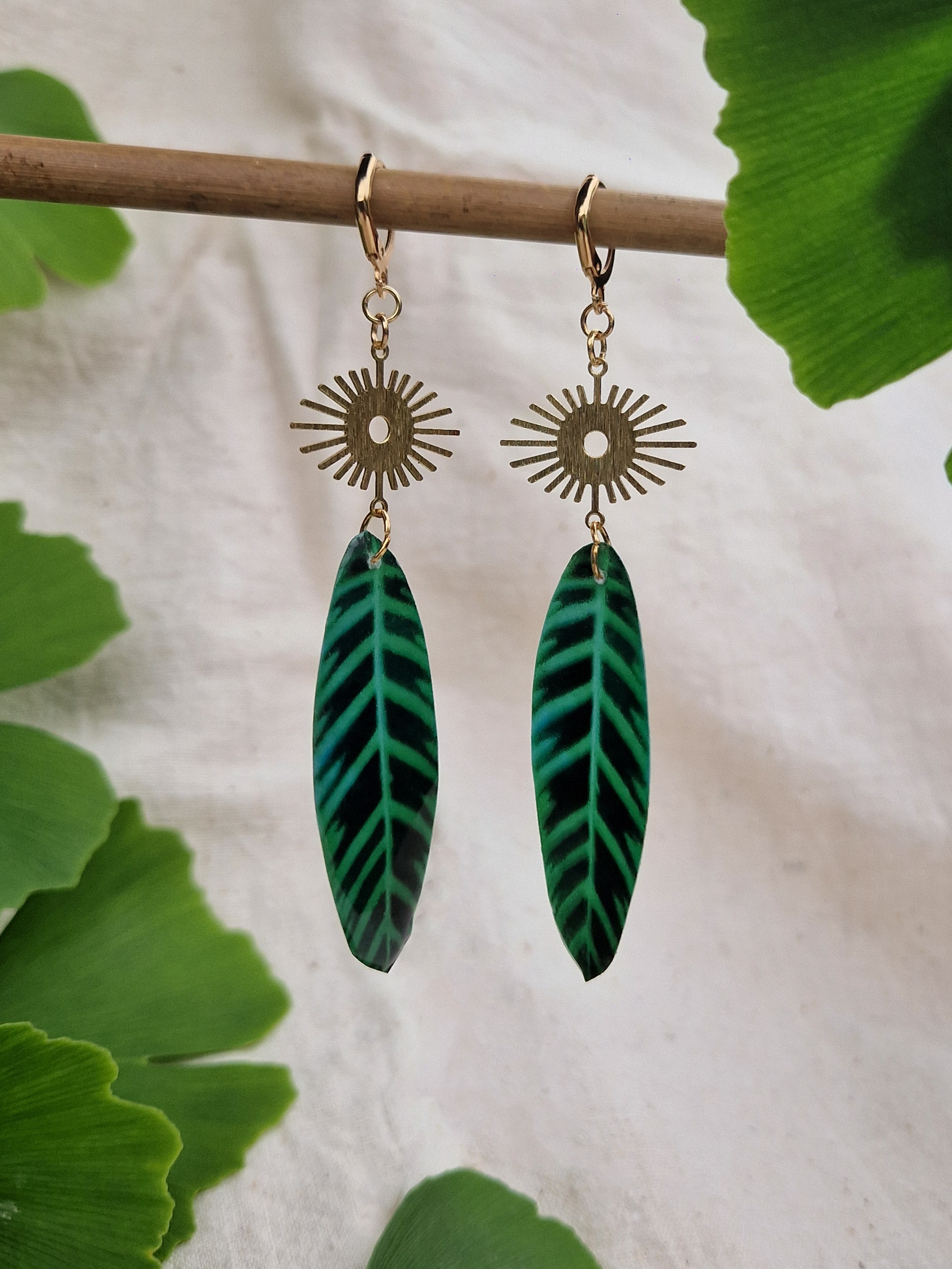 Boucles " Zebrina"