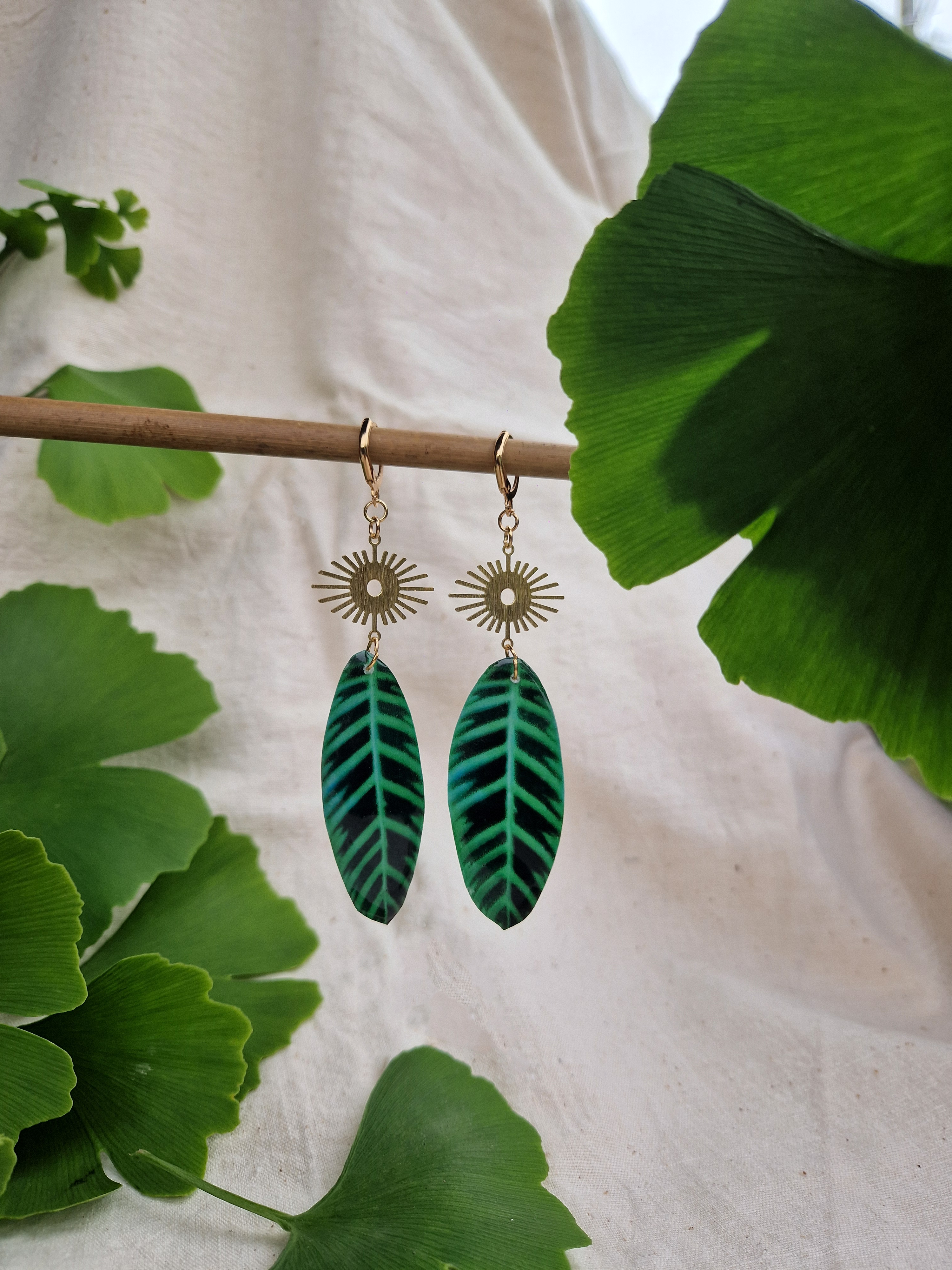 Boucles " Zebrina"