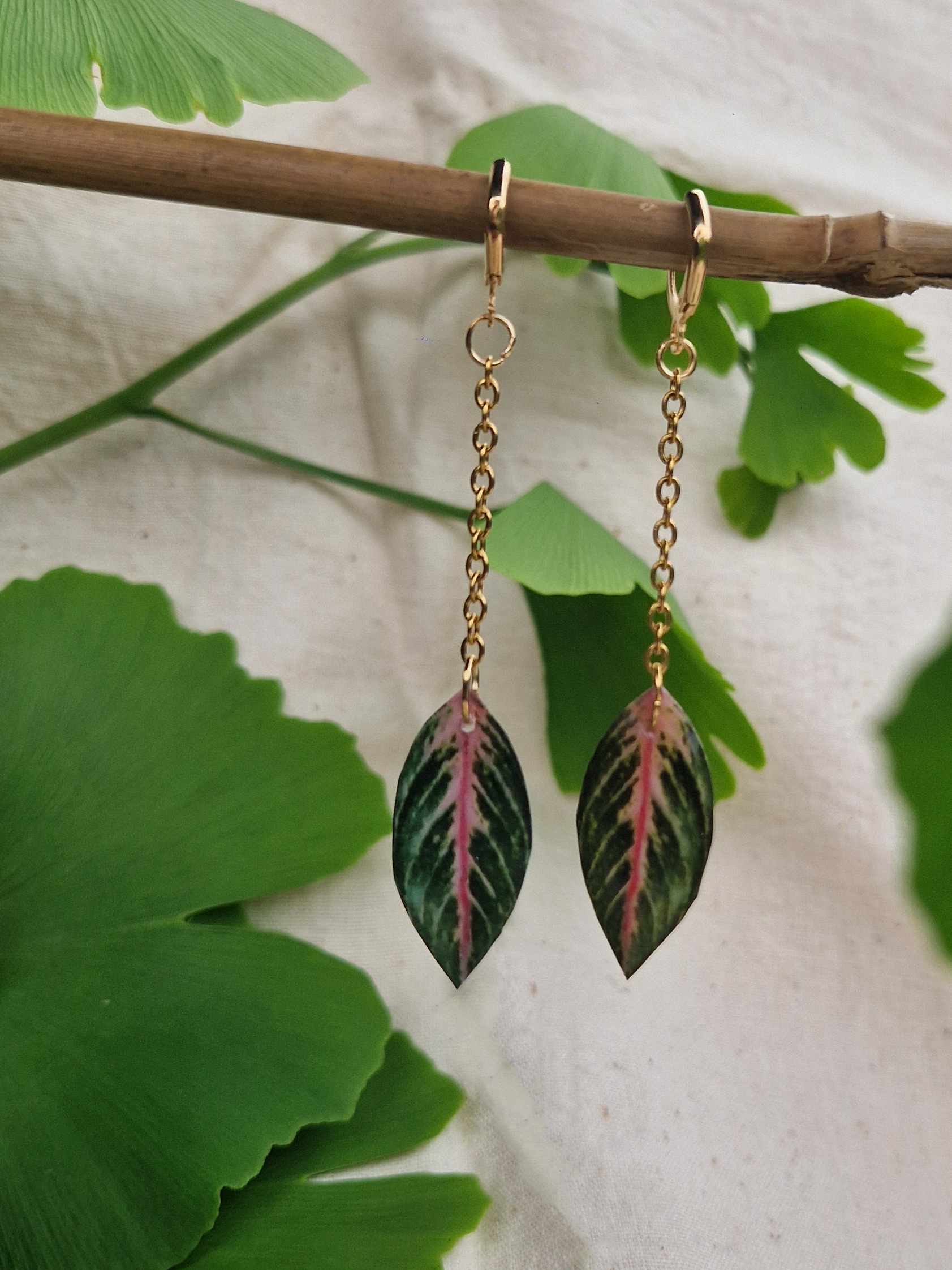 Boucles " Aglaonéma"