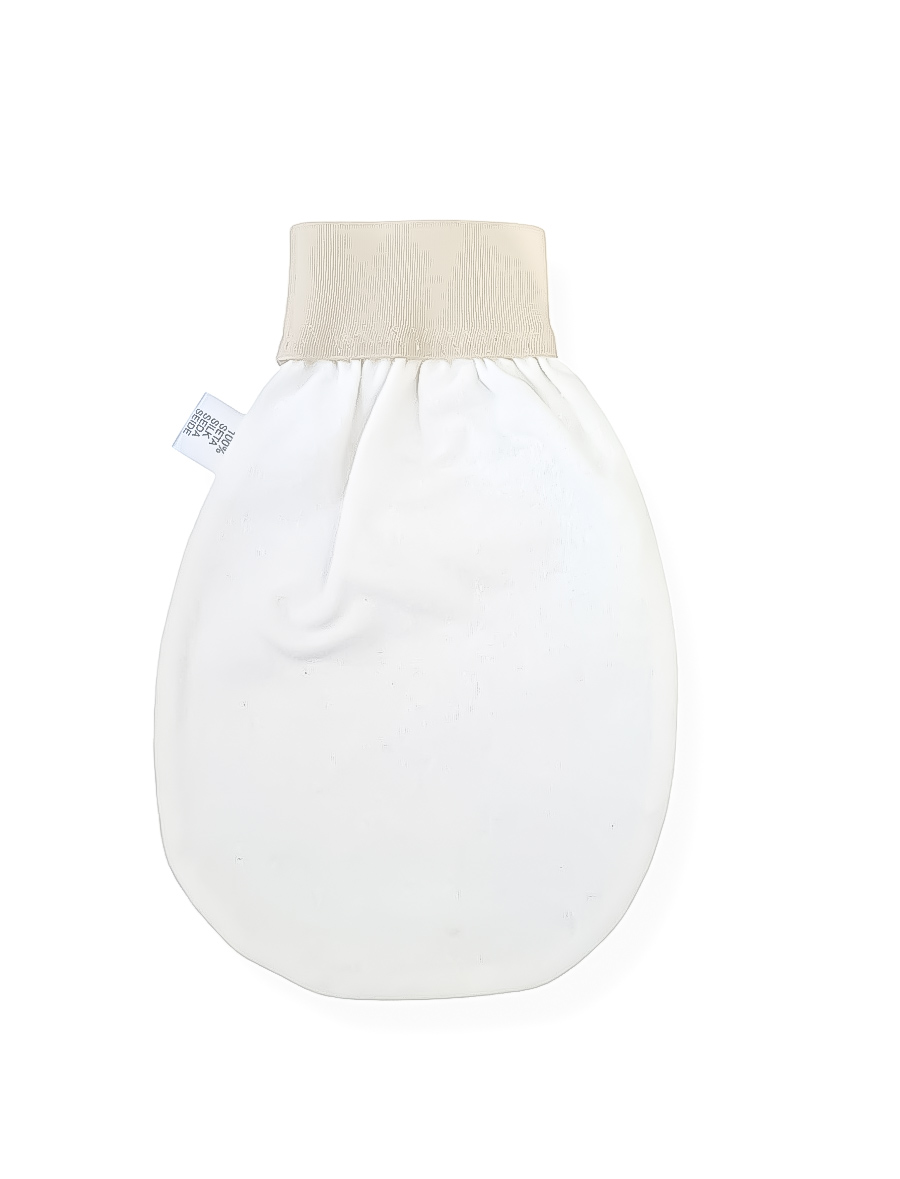 Gant exfoliant en soie