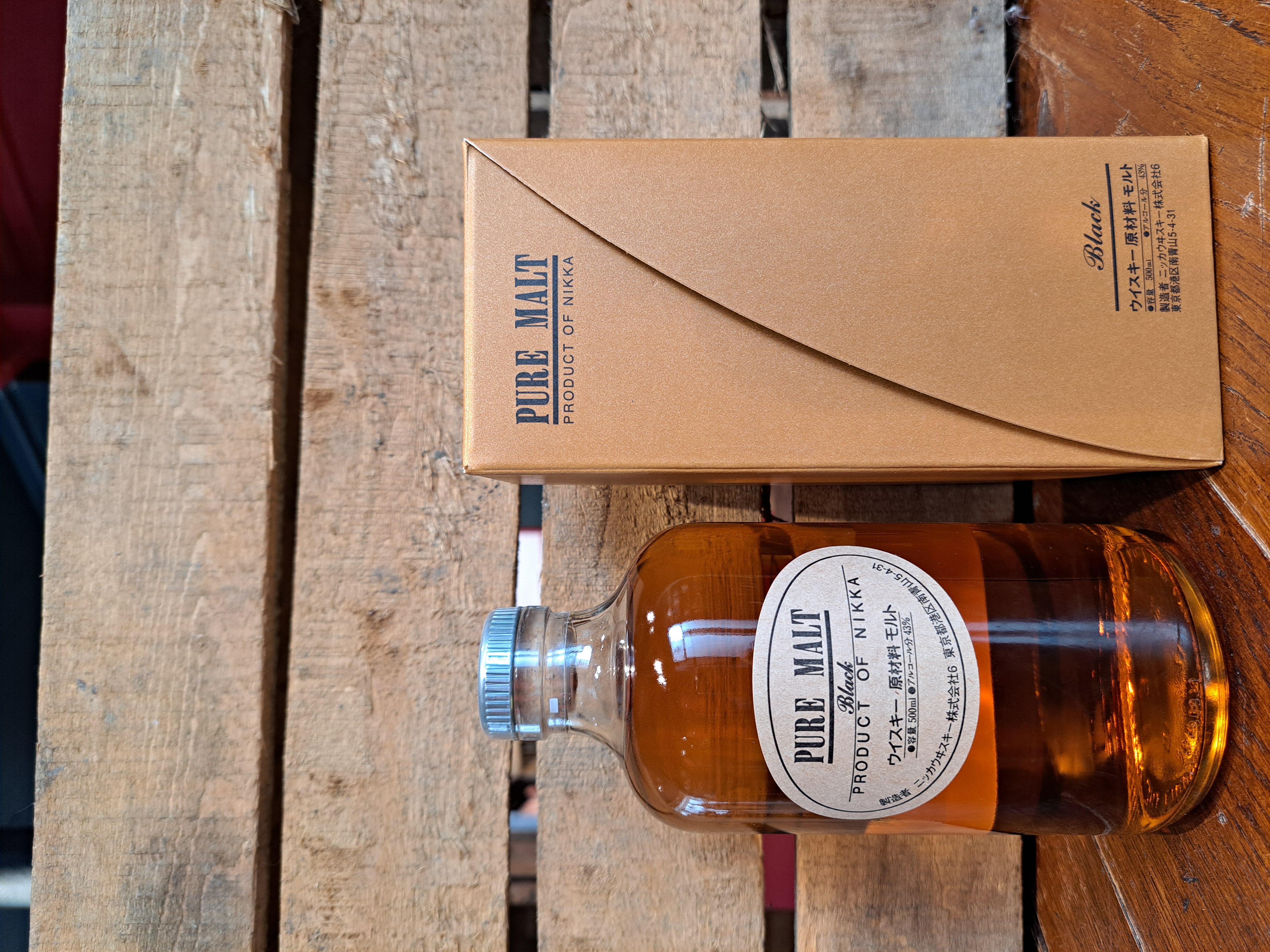 NIKKA PURE MALT BLACK