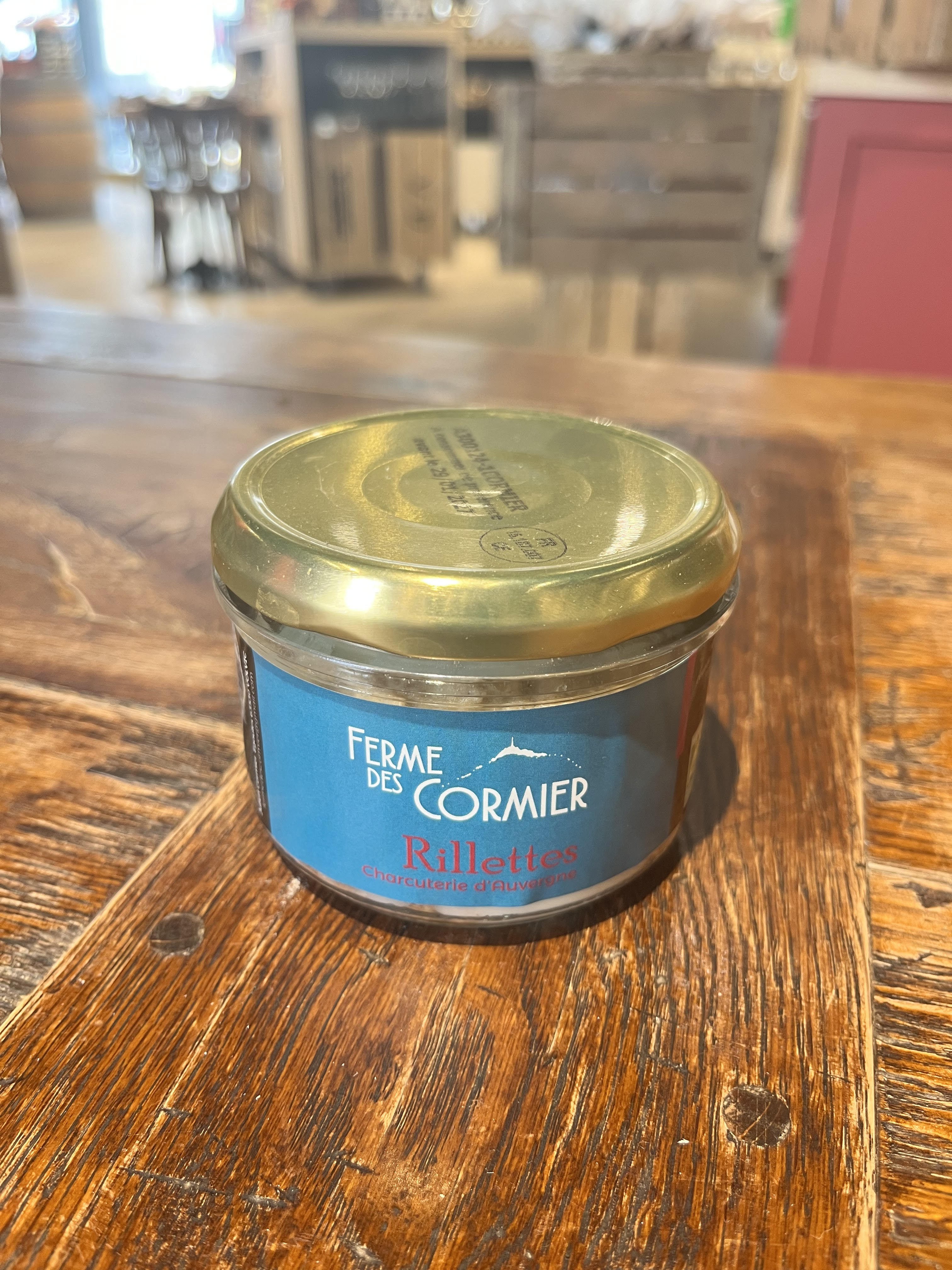 Ferme des Cormier Rillette de Porc Bio 180 GR
