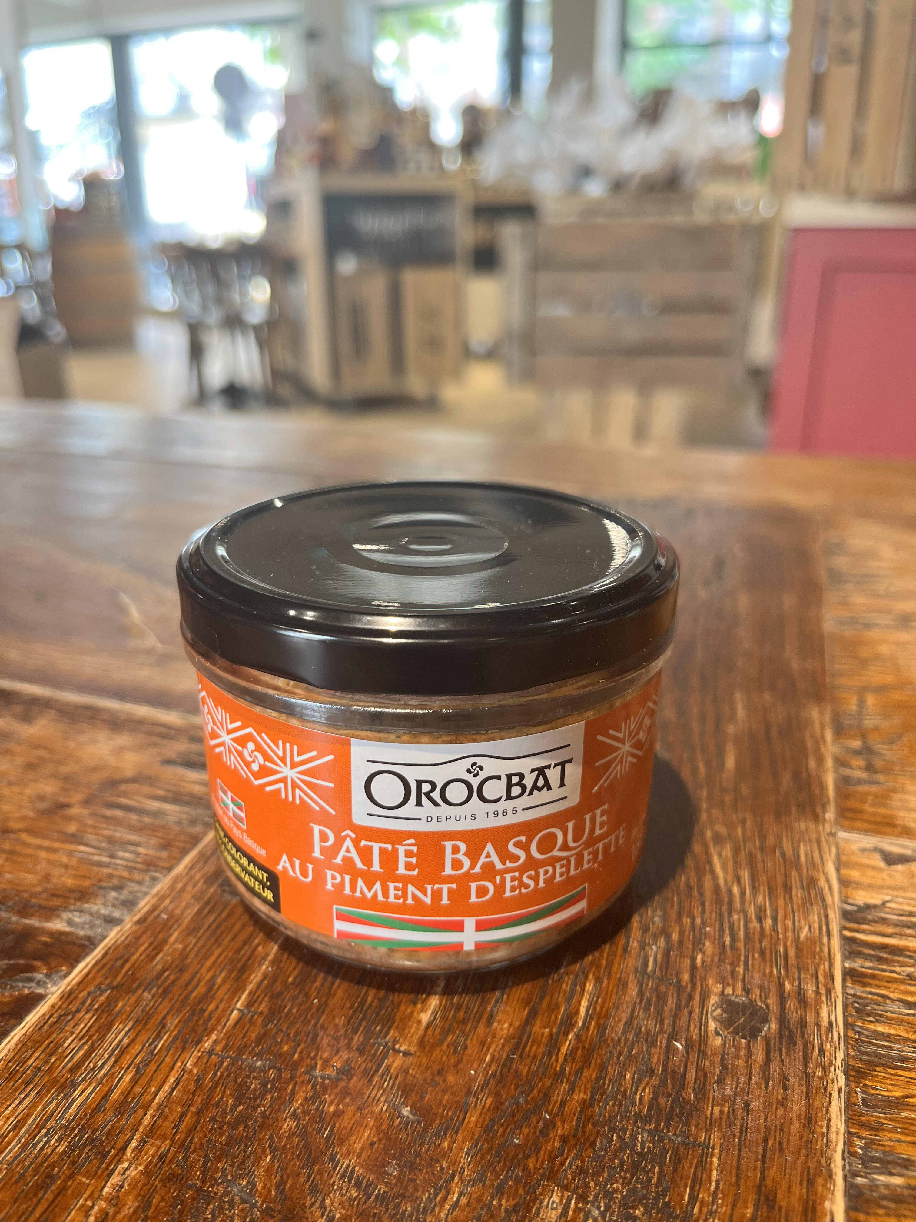 Pâté Basque au Piment d'Espelette 180 GR