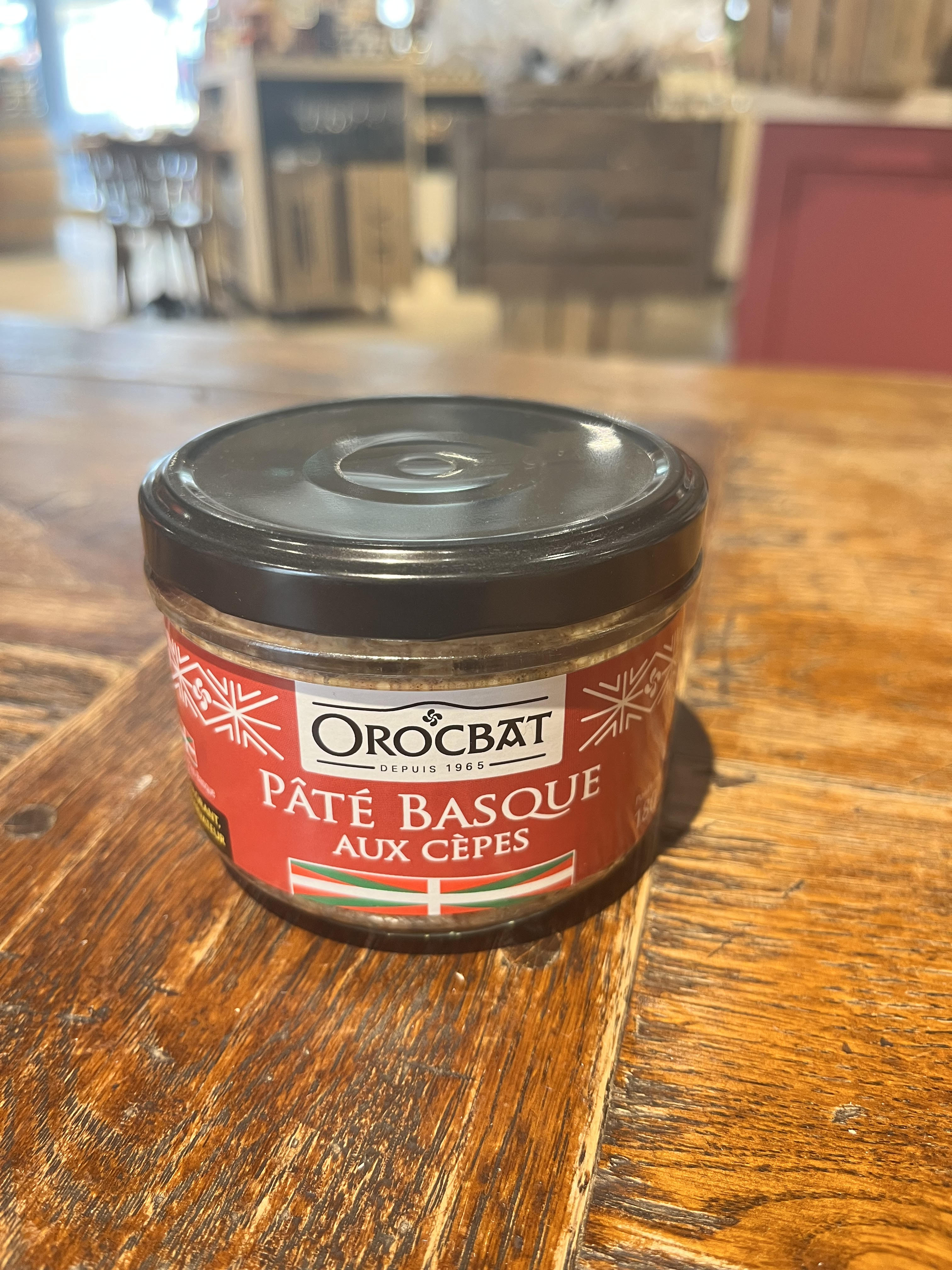 Pâté Basque aux Cèpes 180 GR