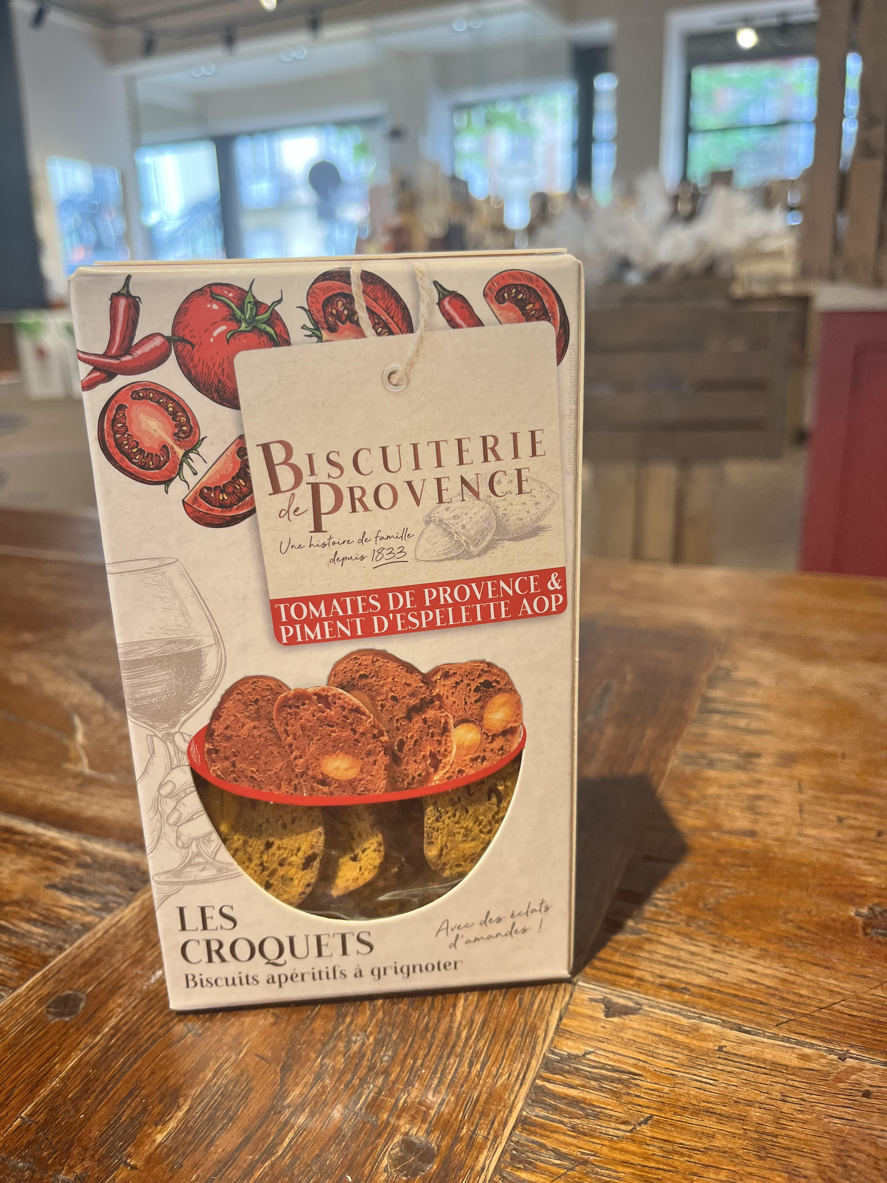 Croquets Tomate et Piment Espelette AOP 90 GR