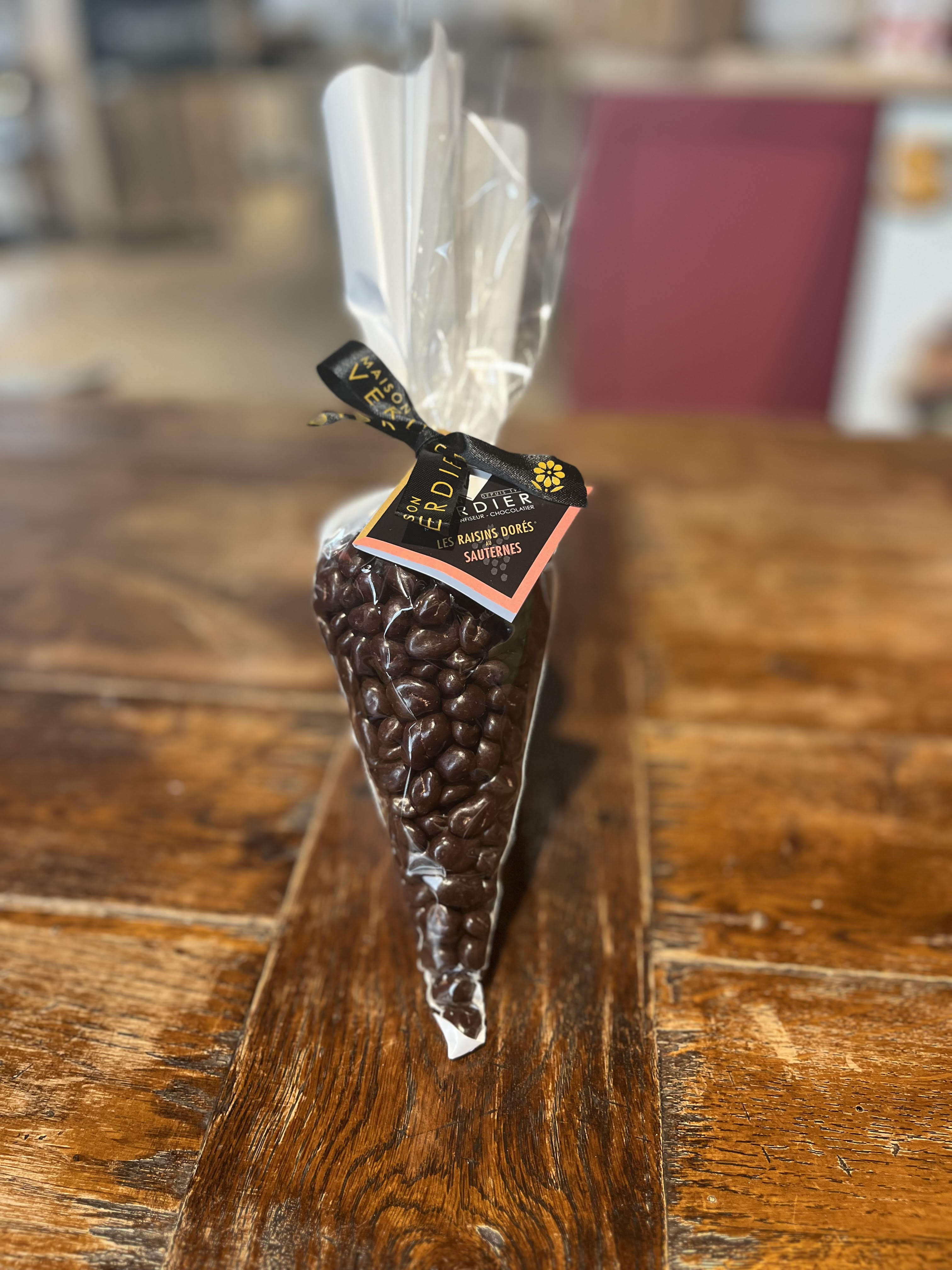 Maison Verdier Raisins Dorés© au Sauternes, sachet de 200g