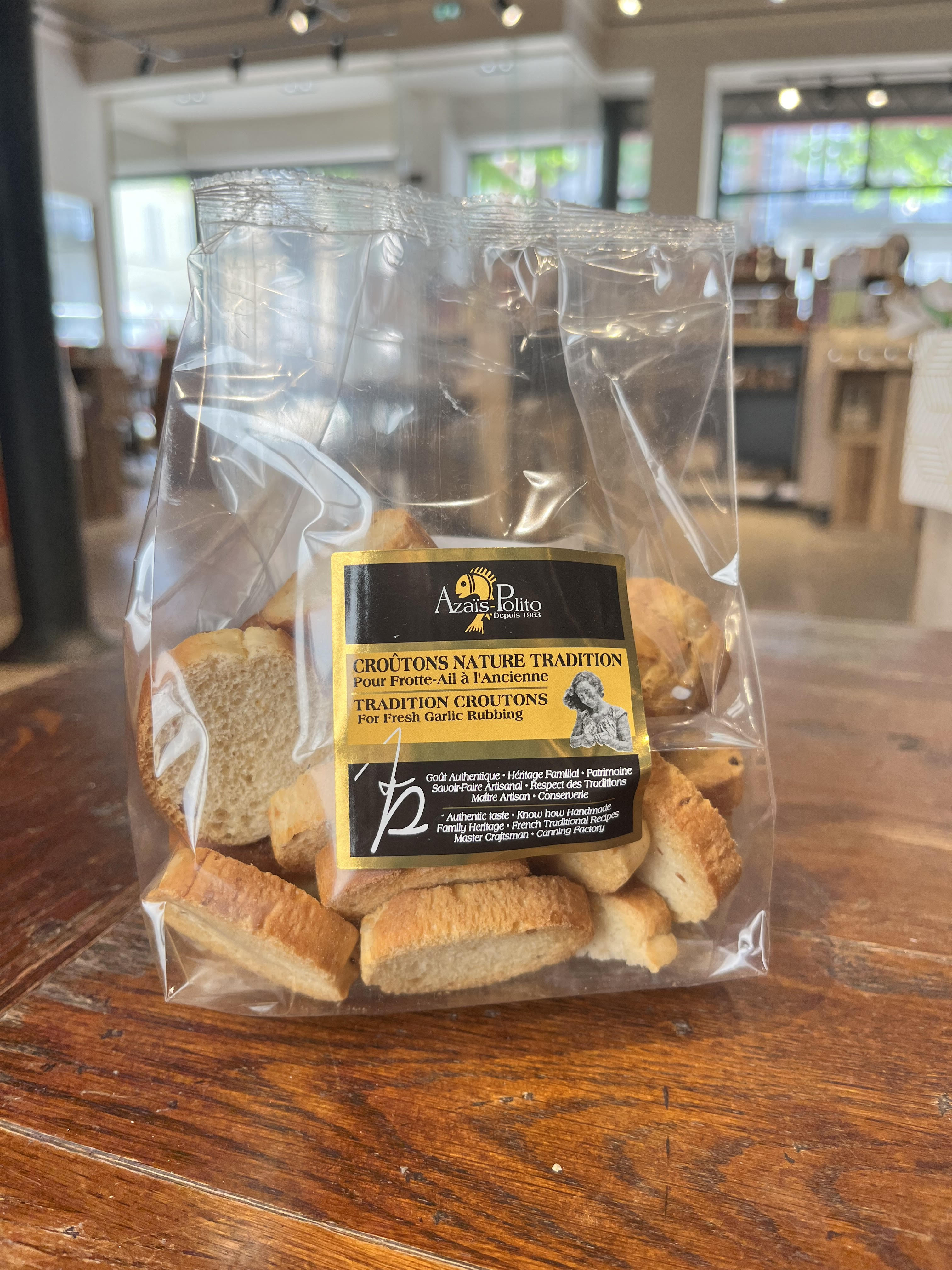Croûtons natures tradition Azaïs-Polito