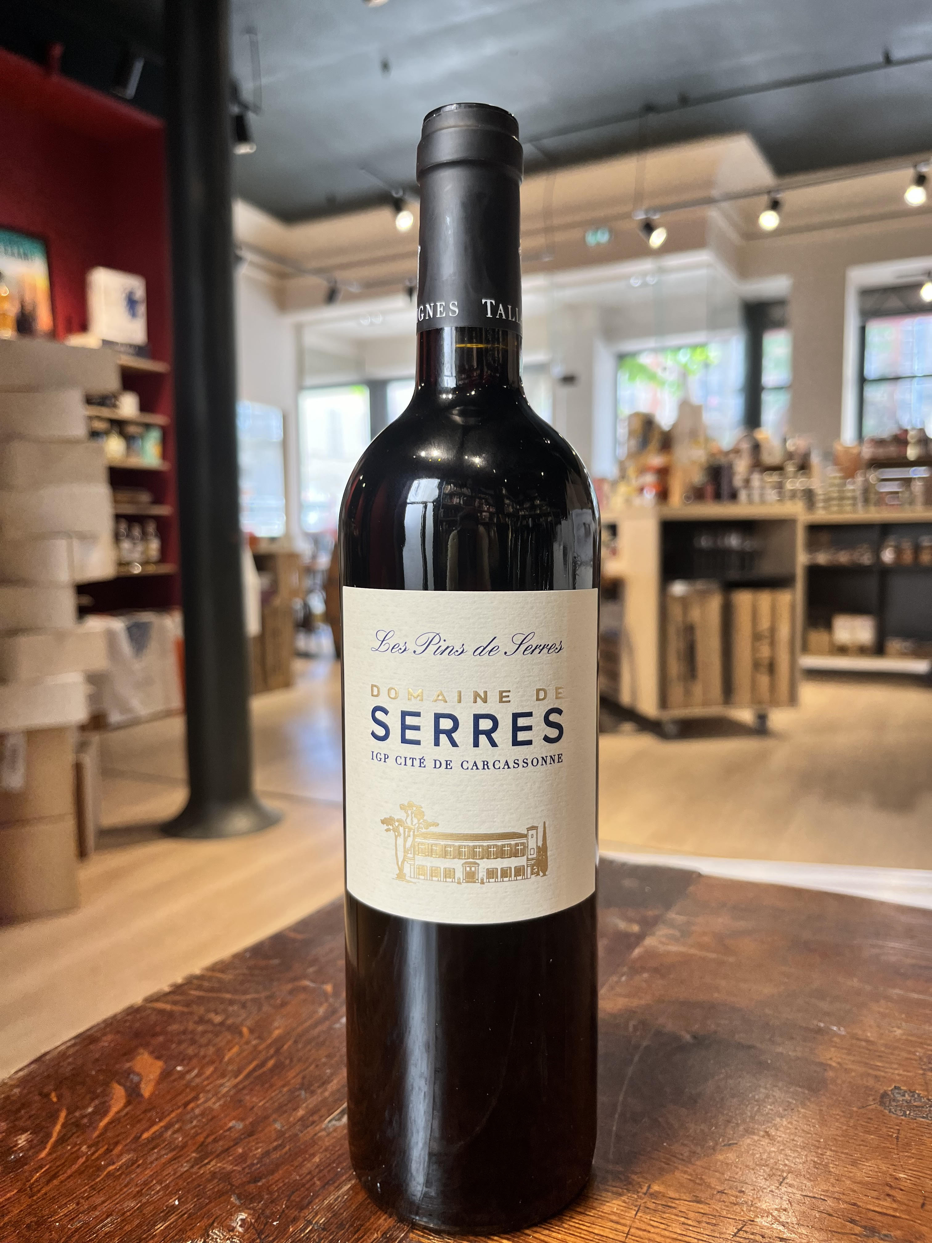 Les Pins de Serres Cité de Carcassonne IGP Rouge 2020 DOMAINE DE SERRES 75 CL