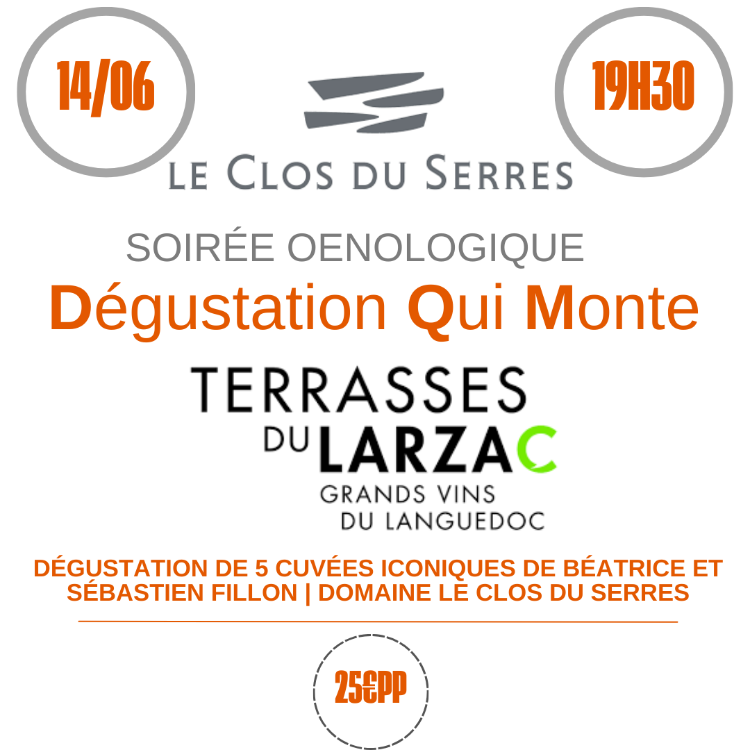 C'est le VENDREDI 14 JUIN et c'est aux LDQM de Clermont-Ferrand!