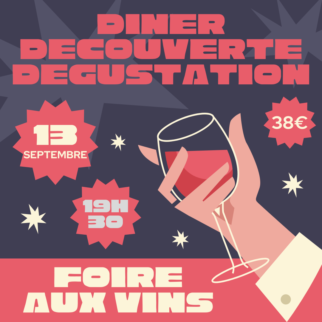 Soirée 3D Dîner | Découverte | Dégustation