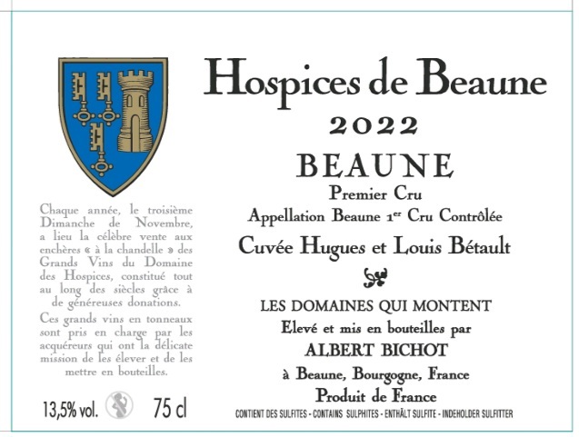 BEAUNE PREMIER CRU CUVÉE HUGUES ET LOUIS BETAULT