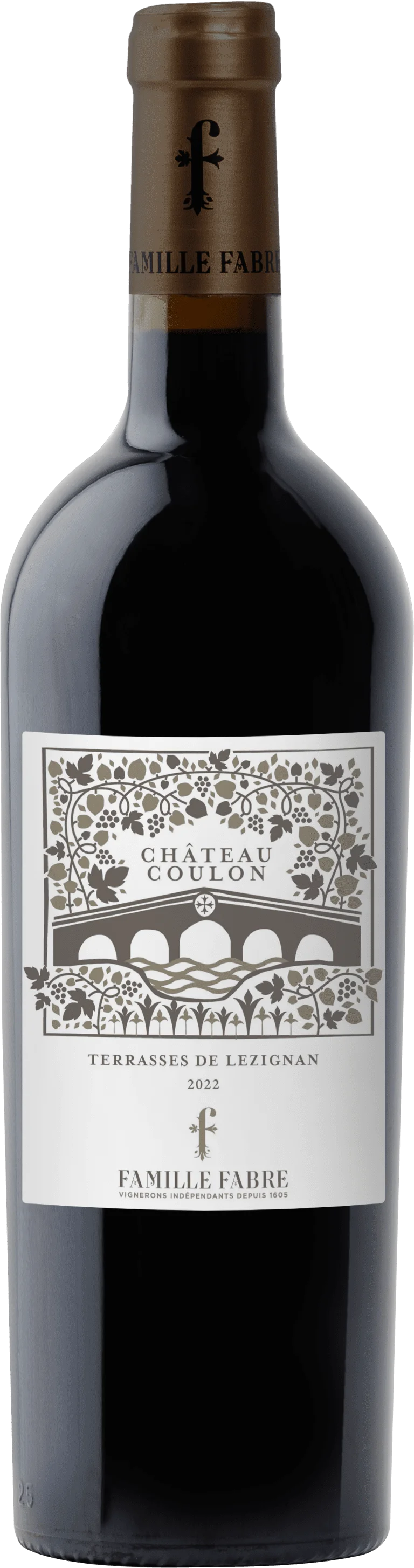 CHÂTEAU COULON |TERRASSES DE LEZIGNAN | CORBIERES | VIN ROUGE | 2022