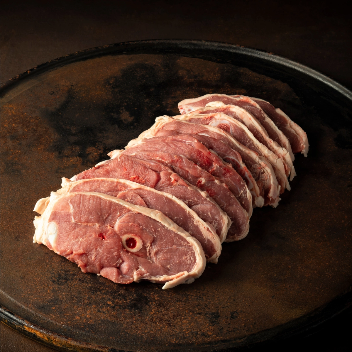 Gigot agneau de Lait tranché (600g)