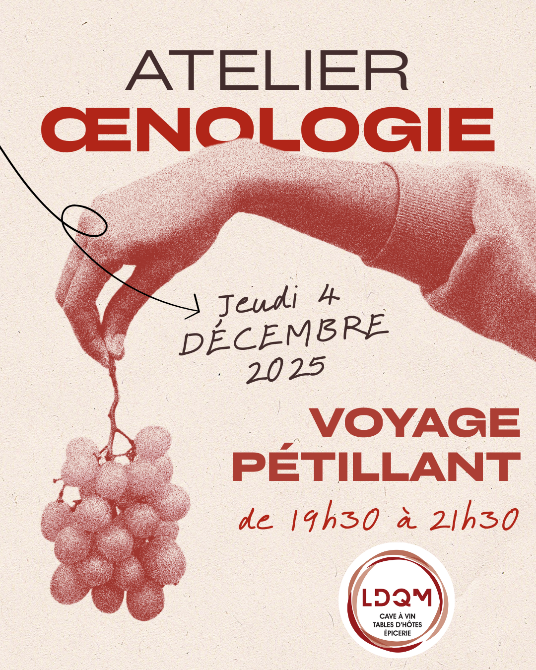 VOYAGE PÉTILLANT JEUDI 4 DEC 2025
