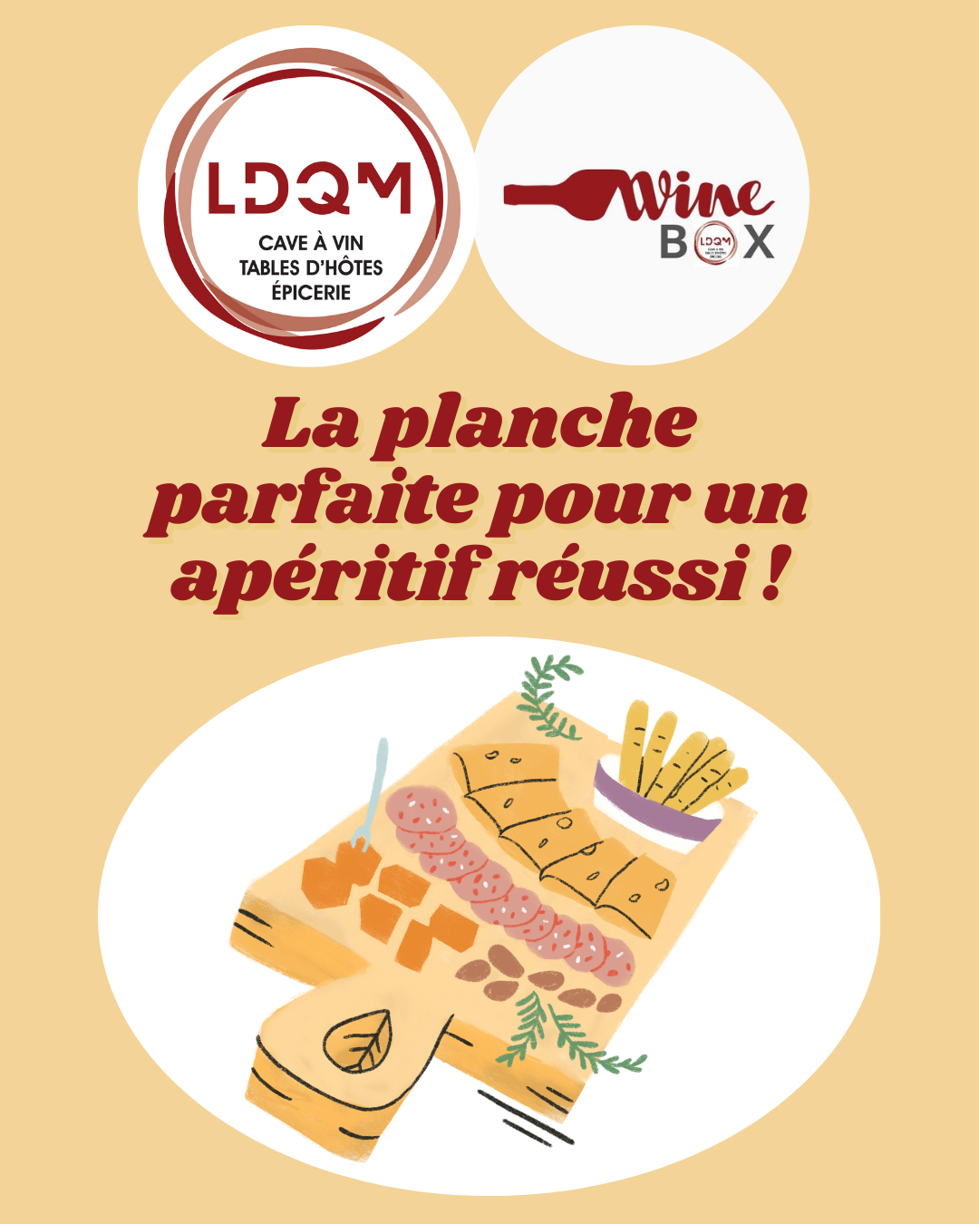 Complément épicerie pour votre Wine Box 