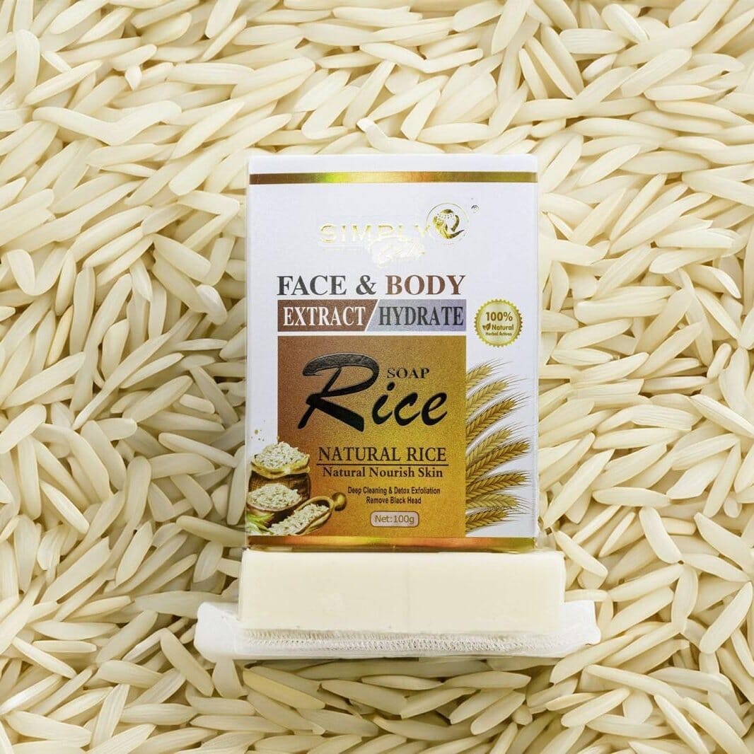 All Natural Rice Hair Soap