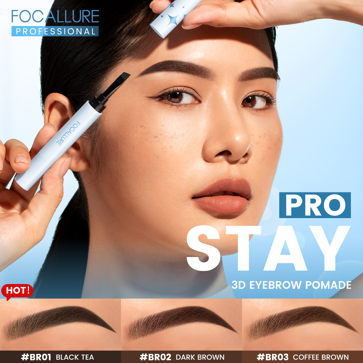 E23 Lasting Waterproof Brow Pomade