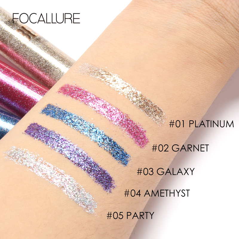  Glitter liquid eyeliner