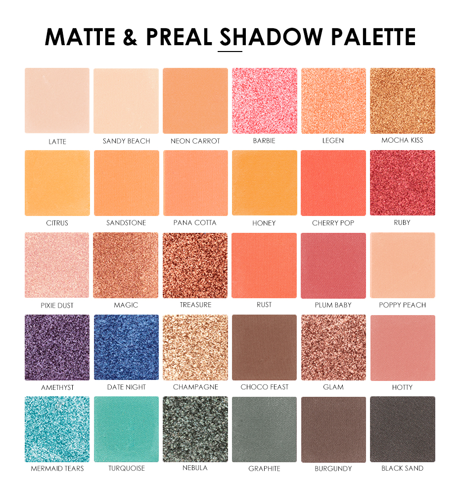 30-Pan eyeshadow palette
