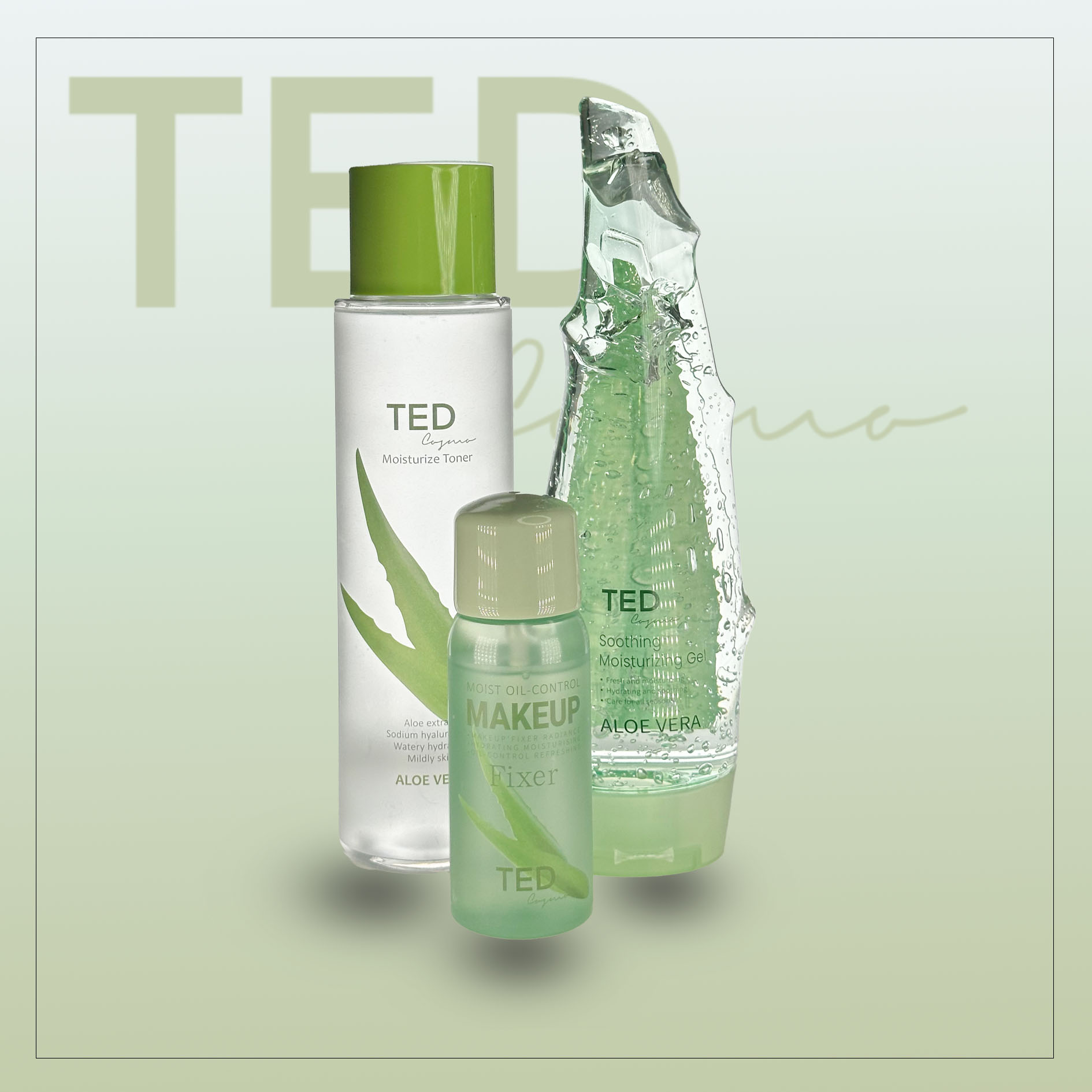 TED  SOOTHING  MOSTURIZING  GEL 