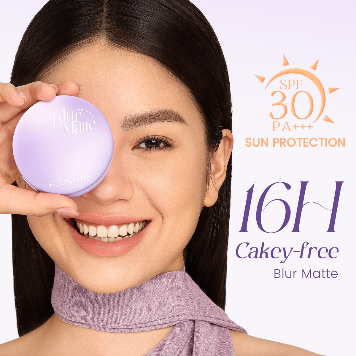 Cakey-free Blur Matte Compact