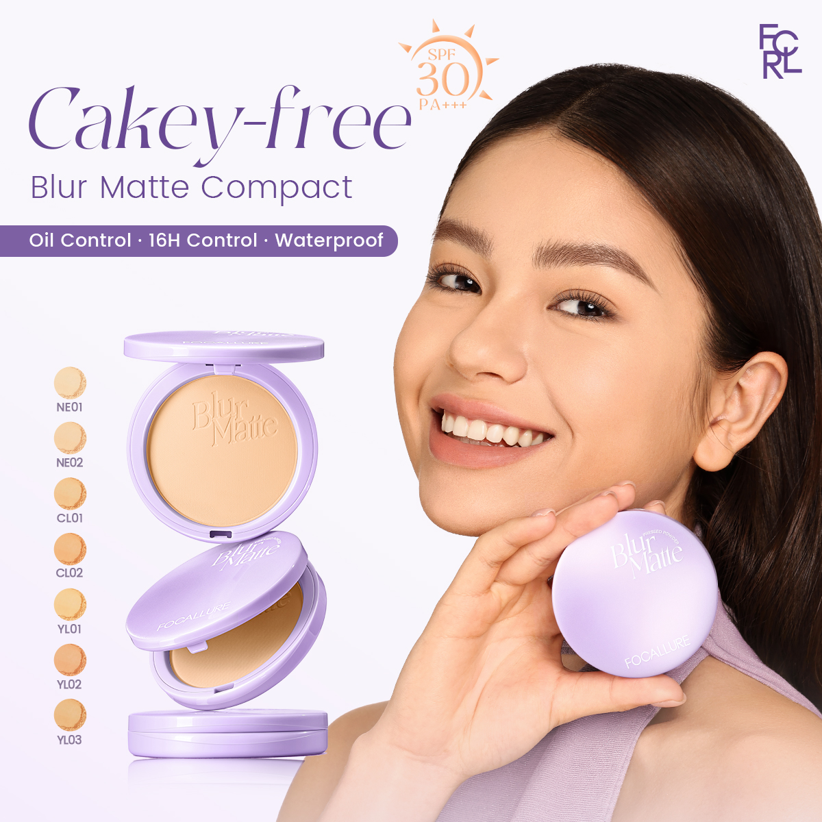 Cakey-free Blur Matte Compact