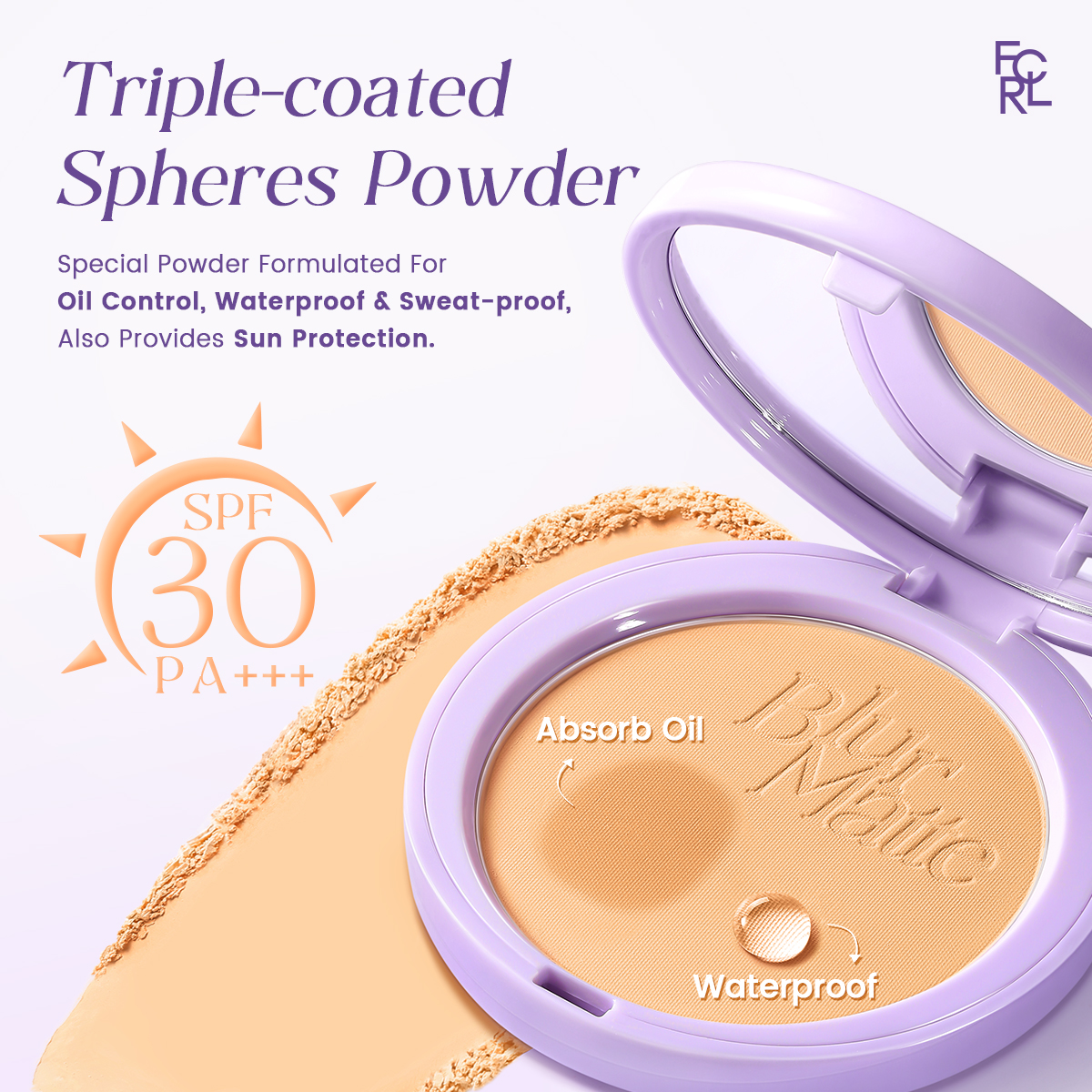 Cakey-free Blur Matte Compact